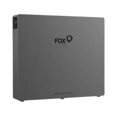 Fox ESS EP11 10.36kWh high voltage solar battery with LFP prismatic cells, ≥95% round-trip efficiency, and IP65 protection.